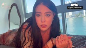 Russian Stepsis Refuses Panties Big Ass Doggystyle Deepthroat Face Fuck