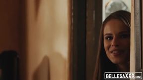Brunette teen Jillian Janson fucked in missionary position