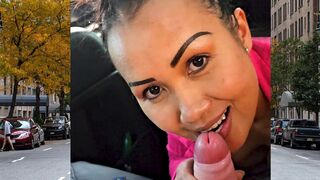 Public Blow Job Adventure - Bangkok Milf Joon-Mali Gets A Huge Facial