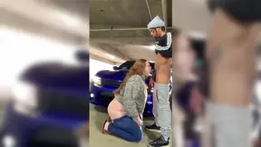 Mia Dior Takes Hard Cock in Steamy Public Parking Fuck Fest