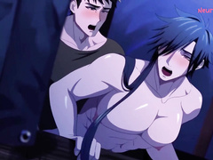Nagi and the knight leave the goblin cave & sink into passionate forest sex (Happy END)