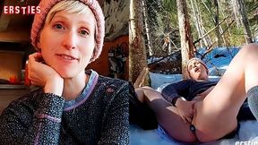 Veronica B. Squirts In The Snow - Veronica Snow