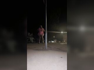 Sissy in the street!