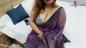 Holi pe Boss ki cute chubby biwi ne ghar akar surprise diya