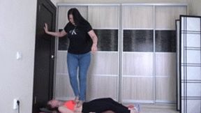 Jasmine - 190 lbs amazon on a short skinny girl Full HD