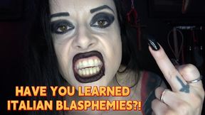 HAVE YOU LEARNED ITALIAN BLASPHEMIES? (eng sub)
