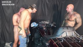 Harley and Cigar 3 Way with Mason Dixon and Bubba Bear Prime