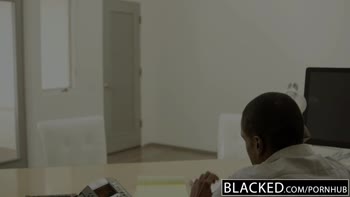 August Ames Sizzles in Blacked Canadian Interracial Creampie