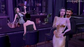 a holiday party turns into an orgy — full episode (sims 4 animation)