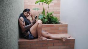 Seducing my friend at the motel