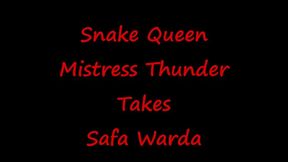 Snake Queen Takes Safa Warda