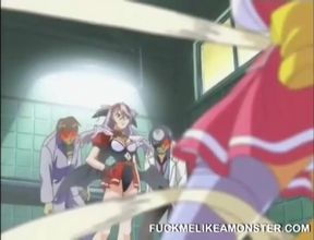 Anime teen slut bound and fondled