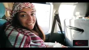Desert Seduction: Couple rides camels, then fucks in the hotest sand