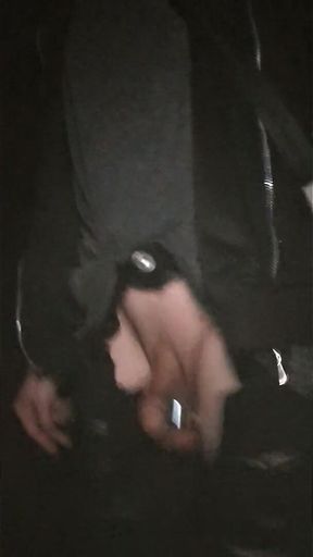 Ripped Jeans Outdoors (midnight Walk)