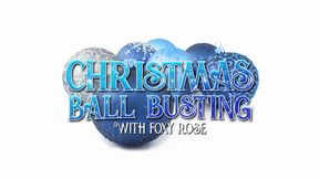 Christmas Ball Busting