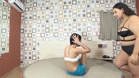 TEEN PAWG FARTING ON TEEN GIRL SLAVE PART 1 BY AGATHA LUDOVINO AND KATITA CAM BY KLEBER FULL HD
