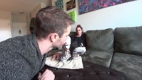 Neighbours: Turned On &amp; Giggling! My First Foot Worship Experience