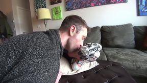 Neighbours: Turned On &amp; Giggling! My First Foot Worship Experience