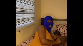 Surprised my gfs with a hot sex while she was busy on phone (Full video on my.club/sexwithjj