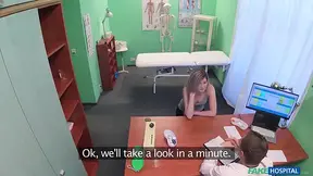 Doctor gets a wet and wild appointment from sultry blonde patient