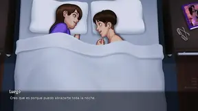 Step Mom and Boy Steal Away Under the Sheets for Steamy Affair