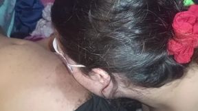 Nymphomaniac wife went crazy over friend's dick, got all wet # 3