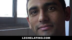 Teen shy latino gets his butt banged for first time lechelatino.com