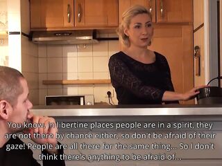 Sexy golden-haired milf Julie tries her first DP as a fresh experience