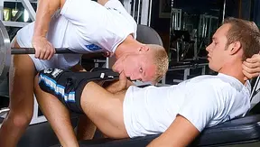 Devin Adams Intense Workout Turns Horny as Gavin Gets Drenched in Cum – Straight2Gay