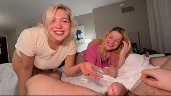 18 year old college teens share room with Pervy Stepbro - Adaline Star x Dez Hansen