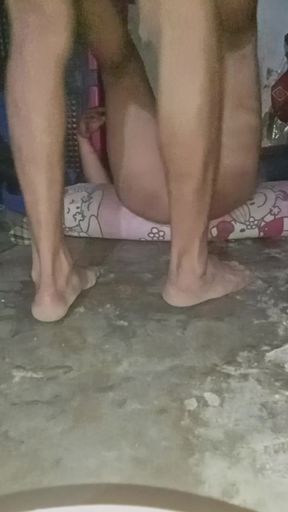 Mother-in-law did not know that her husband had returned from work