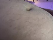 Chub Bear Has Fun After Dancing All night! Cumshot