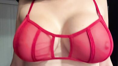 Italiak Horny Milf Artemisia Love showing off her juicy tits wearing a red bra OF@ArtemisiaLove101