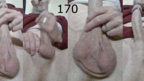 Heteroflexible K solo V170: thin slim fit muscular vascular hung older balls testicles scrotum nuts