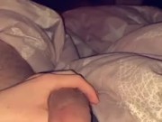 Horny twink showing his hard cock and teasing with precum | check out Onlyfans for more