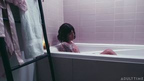 Filthy Femboy Takes A Bubble Bath And A Huge Cock (Enzo Muller & Dante Snoww)
