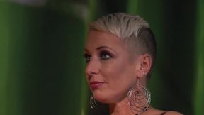 Badass blonde gets dominated and does hot BDSM