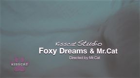 step brother shares bed with step sister - oops... did he cum inside?! - mrcat x foxy dreams