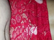 Le meto la verga de perrito cuando me enseña su minifalda roja.