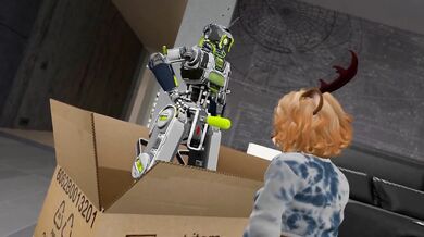 Otter Babe Orders Fuck Robot and gets Fucked Silly - Second Life Yiff