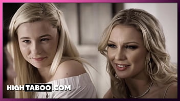 HighTaboo - Milf and her Girl Testing a Potential Stepdad&#039_s Cock, Carolina Sweets, Kenzie Taylor