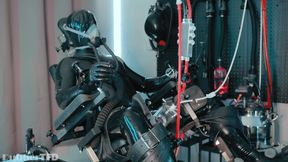 RUBBER TRANSFORMATION B-ROLL [Gay Leather, Latex, Fetish]