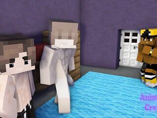 Our Secret College Club / Minecraft Homosexual Porn