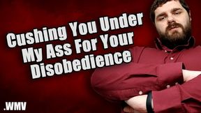 KingMarti: Crushing You Under My Ass For Your Disobedience