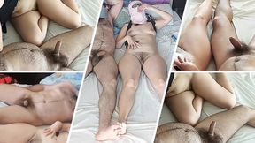 Amateur Wife Gives a Sensual Blowjob. Amateur Couple Crazy Sex in the Bedroom.