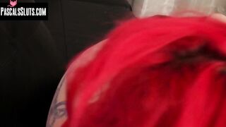 Anal Monster Stud Fucks Redhead Babe's Ass Hard in Rough Anal Sex