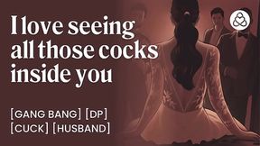 Bride Gets Fucked by 3 Men on Wedding Night � Wedding Night Gangbang Foursome Fantasy ASMR Audio Porn - Erotic Audio Story