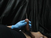 Urethral Sounding J-Type Stainless Long Plug No Cob Type  尿道ブジー