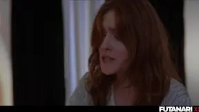 Trans Chick Gives Futa blowjob Before Passionate Fucking Session