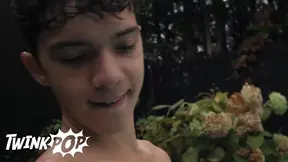 Twink - Sam Ledger Gets A Dripping Creampie By The Pool By His Hung Friend Shae Reynolds